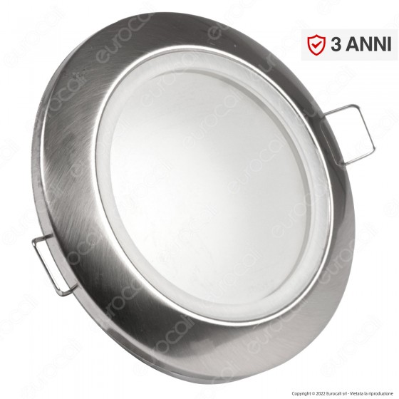 V-Tac VT-981 Portafaretto Rotondo Fisso da Incasso per Lampadine GU10 V-Tac VT-981 Portafaretto Rotondo Fisso da Incasso per Lampadine GU10