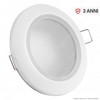 V-Tac VT-981 Portafaretto Rotondo Fisso da Incasso per Lampadine GU10