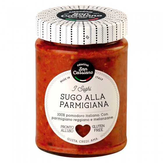 Cascina San Cassiano Sugo alla Parmigiana con Melanzane e Parmigiano Cascina San Cassiano Sugo alla Parmigiana con Melanzane e Parmigiano