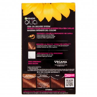 Garnier Olia Tinta Permanente per Capelli 5.3 Castano Dorato Senza