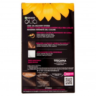 Garnier Olia Tinta Permanente per Capelli 4.0 Castano Scuro Senza