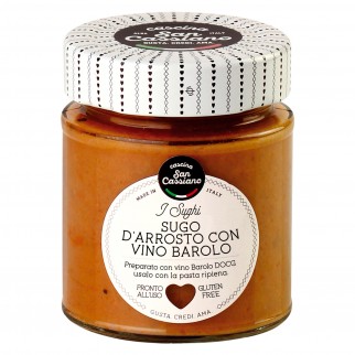 Cascina San Cassiano Sugo d'Arrosto con Vino Barolo DOCG Senza