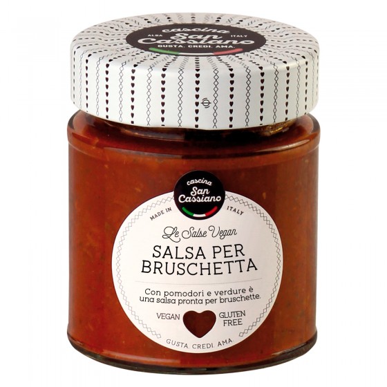 Cascina San Cassiano Salsa per Bruschetta con Verdure Senza Glutine - Cascina San Cassiano Salsa per Bruschetta con Verdure Senza Glutine -