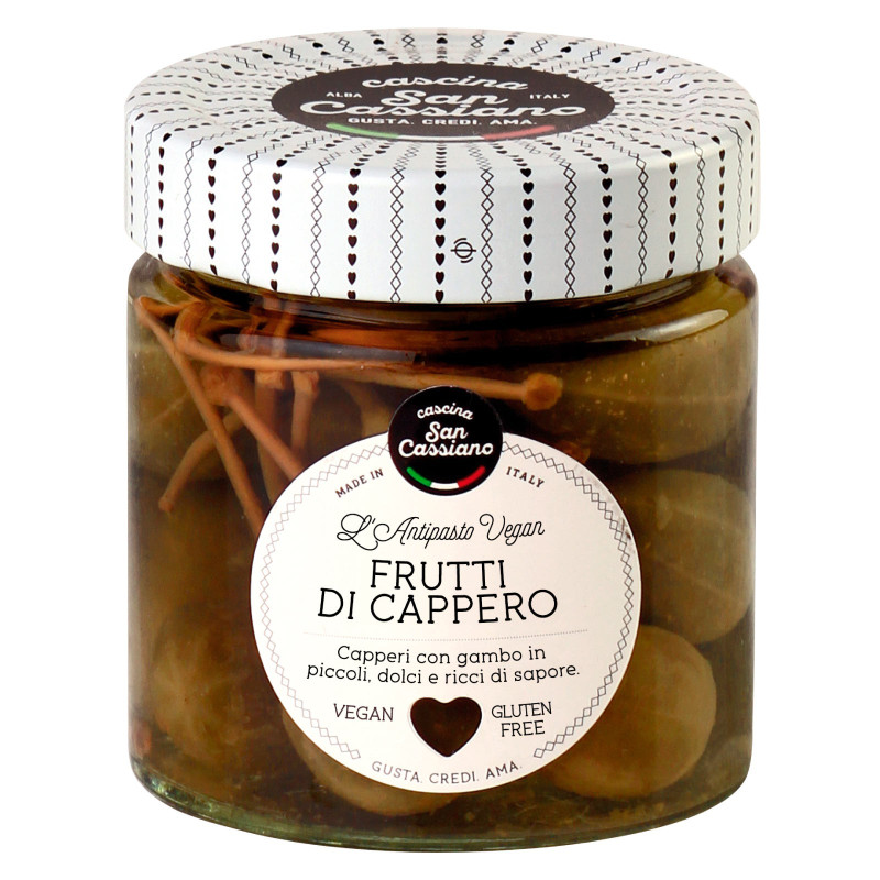 Cascina San Cassiano Frutti di Cappero Interi con Gambo in Agrodolce
