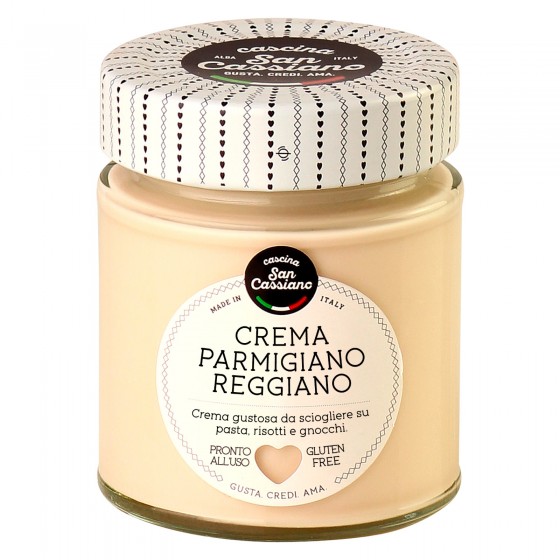 Cascina San Cassiano Crema Parmigiano Reggiano D.O.P Senza Lattosio Cascina San Cassiano Crema Parmigiano Reggiano D.O.P Senza Lattosio