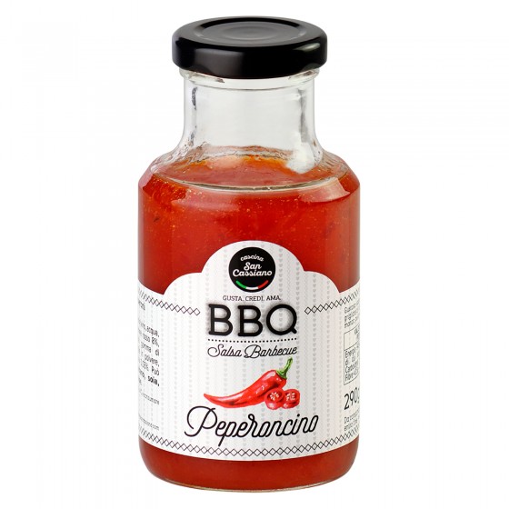 Cascina San Cassiano Salsa BBQ Barbecue Peperoncino Vegan Senza