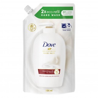 Dove Eco-Ricarica Seta Preziosa Detergente Liquido Idratante Sapone