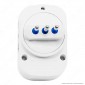 Immagine 3 - CFG Multipresa Adattatore Triplo Colore Bianco con Protezione Ripristinabile e Spina Rotante - mod. ES013