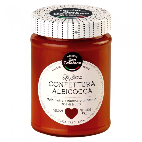 Cascina San Cassiano Confettura Extra di Albicocca con Zucchero di Cascina San Cassiano Confettura Extra di Albicocca con Zucchero di