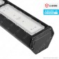 V-Tac Pro VT-9-202 Lampada LED a Sospensione 200W SMD High Bay Linear Light Nera IP54 con Chip Samsung - SKU 21895 / 21896