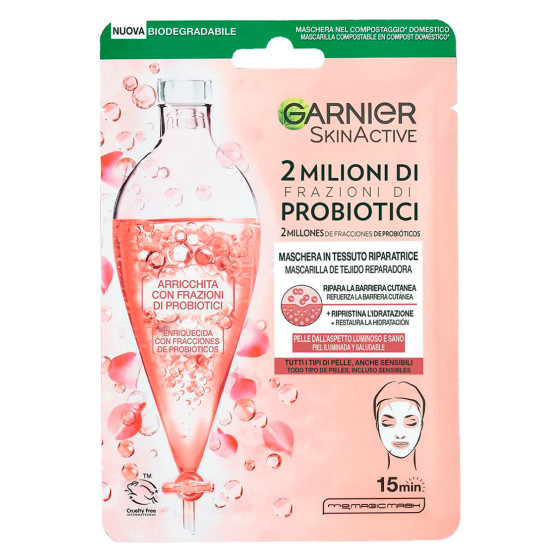 Garnier SkinActive Maschera Viso Riparatrice 2 Milioni di Frazioni di Garnier SkinActive Maschera Viso Riparatrice 2 Milioni di Frazioni di