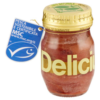 Delicius Filetti di Alici in Olio di Oliva 100% Naturale - Vasetto da