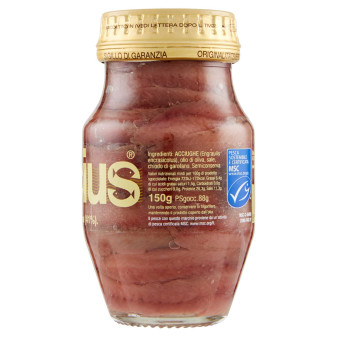 Delicius Filetti di Alici in Olio di Oliva 100% Naturale - Vasetto da