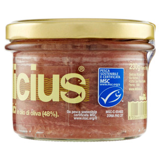 Delicius Filetti di Alici in Olio di Oliva 100% Naturale - Vasetto da