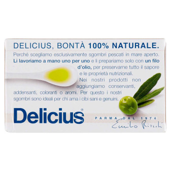 Delicius Filetti di Sgombro all'Olio di Oliva 100% Naturale -