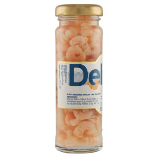 Delicius Gamberetti al Naturale in Acqua e Sale - Vasetto da 100g