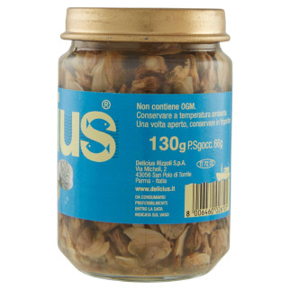 Delicius Vongole al Naturale in Acqua e Sale - Vasetto da 130g