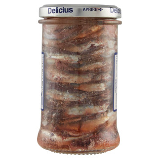 Delicius Acciughe Salate in Salamoia - Vasetto da 310g