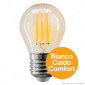 Immagine 2 - V-Tac VT-1957 Lampadina LED E27 4W Bulb G45 MiniGlobo Filament