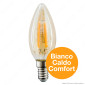 Immagine 2 - V-Tac VT-1955 Lampadina LED E14 4W Candle Bulb C35 Candela