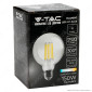 Immagine 3 - V-Tac VT-2338 Lampadina LED E27 18W Bulb G95 Globo Filament