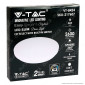 Immagine 2 - V-Tac Gallery VT-8424 Plafoniera LED Rotonda 24W SMD Changing