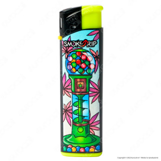 SmokeTrip Large Accendino Elettronico Grande Fantasia Luna Park - Box