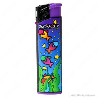 SmokeTrip Large Accendino Elettronico Grande Fantasia Summer - Serie