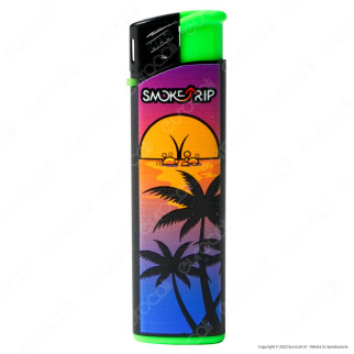 SmokeTrip Large Accendino Elettronico Grande Fantasia Summer - Serie
