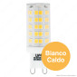 Immagine 2 - Life Lampadina LED G9 4W SMD Tubolare Trasparente Dimmerabile