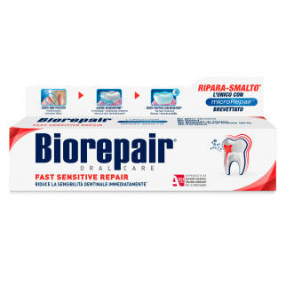 Biorepair Fast Sensitive Repair Dentifricio Per Denti Sensibili