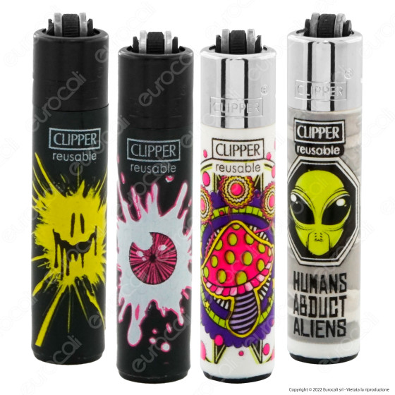 Clipper Micro Accendino Piccolo Fantasia Paranormal Feeling - Serie Clipper Micro Accendino Piccolo Fantasia Paranormal Feeling - Serie