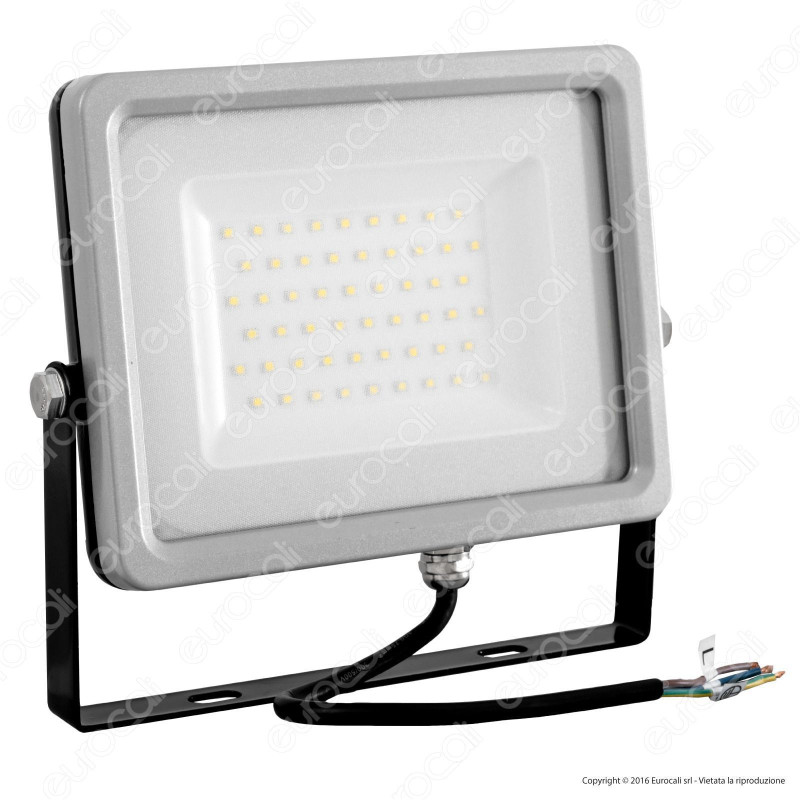 V-Tac VT-4850 Faretto LED SMD 50W Ultra Sottile da Esterno Colore