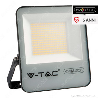 V-Tac Evolution VT-50185 Faro LED Floodlight 50W SMD IP65 Nero - SKU 20451 /...