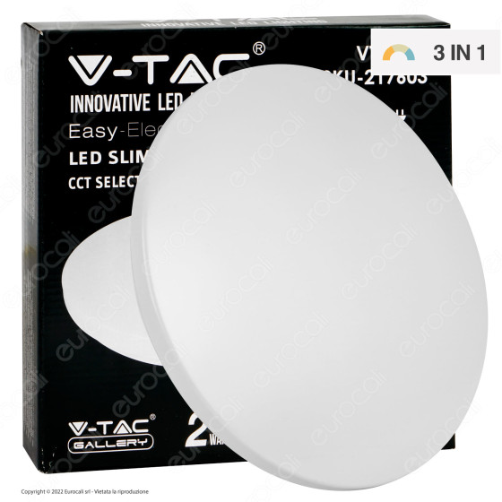 V-Tac Gallery VT-8412 Plafoniera LED Rotonda 12W SMD Changing V-Tac Gallery VT-8412 Plafoniera LED Rotonda 12W SMD Changing