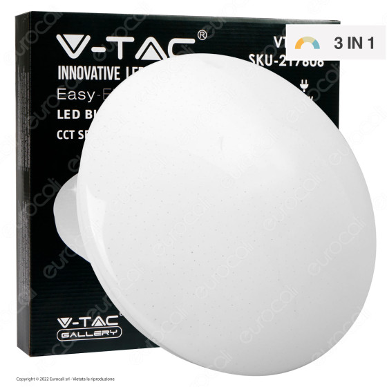 V-Tac Gallery VT-8424 Plafoniera LED Rotonda 24W SMD Changing V-Tac Gallery VT-8424 Plafoniera LED Rotonda 24W SMD Changing