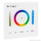 Immagine 2 - V-Tac Smart VT-2433 Controller Dimmer Touch Wireless a Parete per Strisce LED RGB+W - SKU 2915