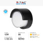 Immagine 4 - V-Tac VT-827 Lampada LED da Muro 12W Wall Light IP65 Applique