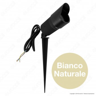 Life Faretto da Giardino LED 10W con Picchetto - mod. 39.9PL0420N