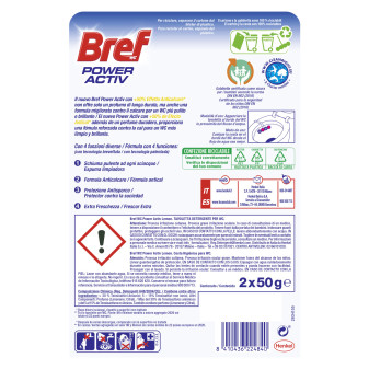 Bref Power Activ Premium Floral 4 Funzioni Tavoletta Igienizzante WC Effetto Brillantezza - 2