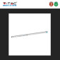 Immagine 9 - V-Tac VT-6072 Tubo LED SMD Nano Plastic T8 G13 9W Lampadina 60