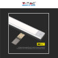 Immagine 10 - V-Tac VT-8141 Lampada LED da Armadio 1.5W SMD Ricaricabile Micro USB Sensore PIR di Movimento