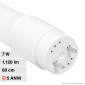 V-Tac VT-1607 Tubo LED SMD Nano Plastic T8 G13 7W Lampadina 60 cm con Starter - SKU 216474 / 216475 / 216476