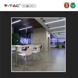V-Tac VT-1607 Tubo LED SMD Nano Plastic T8 G13 7W Lampadina 60