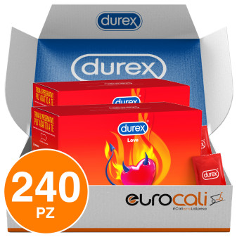 Preservativi Durex Love Classici con Forma Easy-On - 2 Confezioni da 120 Profilattici