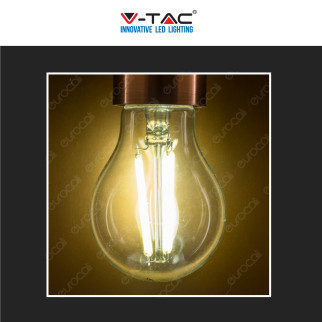 V-Tac VT-2133 Lampadina LED E27 12W Bulb A60 Goccia Filament Vetro Trasparente - SKU 217460 V-Tac VT-2133 Lampadina LED E27 12W Bulb A60 Goccia Filament Vetro Trasparente - SKU 217460