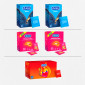 Immagine 2 - Durex Love da 120 Preservativi + Durex Pleasure Max da 60 + Durex Jeans da 54 - 234 Profilattici