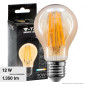 Immagine 1 - V-Tac VT-2123 Lampadina LED E27 12W Bulb A60 Goccia Filament