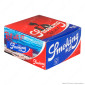 A00019010 - Smoking Blue King Size Cartine Lunghe Ultrasottili Trasparenti - Scatola con 50 Libretti da 33 Cartine
