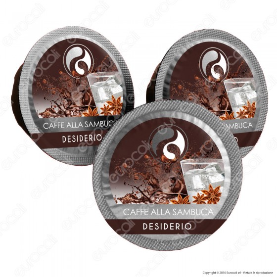 10 Capsule Baciato Caffè Desiderio Gusto Caffè e Sambuca Cialde 10 Capsule Baciato Caffè Desiderio Gusto Caffè e Sambuca Cialde